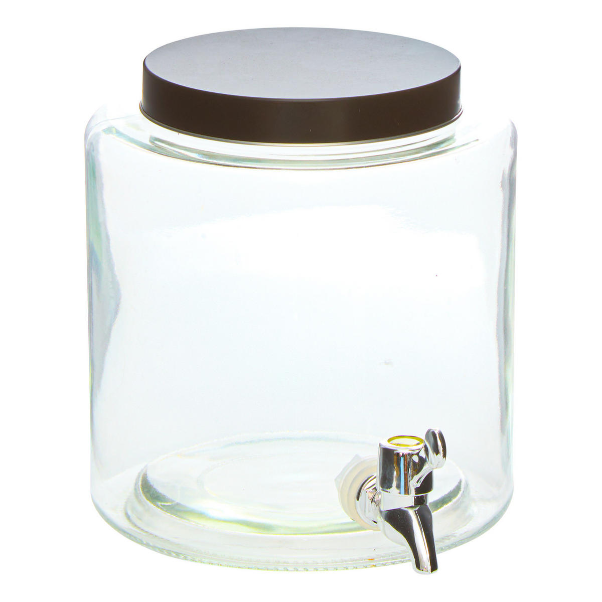 GETRÄNKESPENDER Transparent 3,8 l 24,5/18,5/50 cm - Transparent, Glas (18.5/24.5cm) - Atmosphera Createur d´interieur