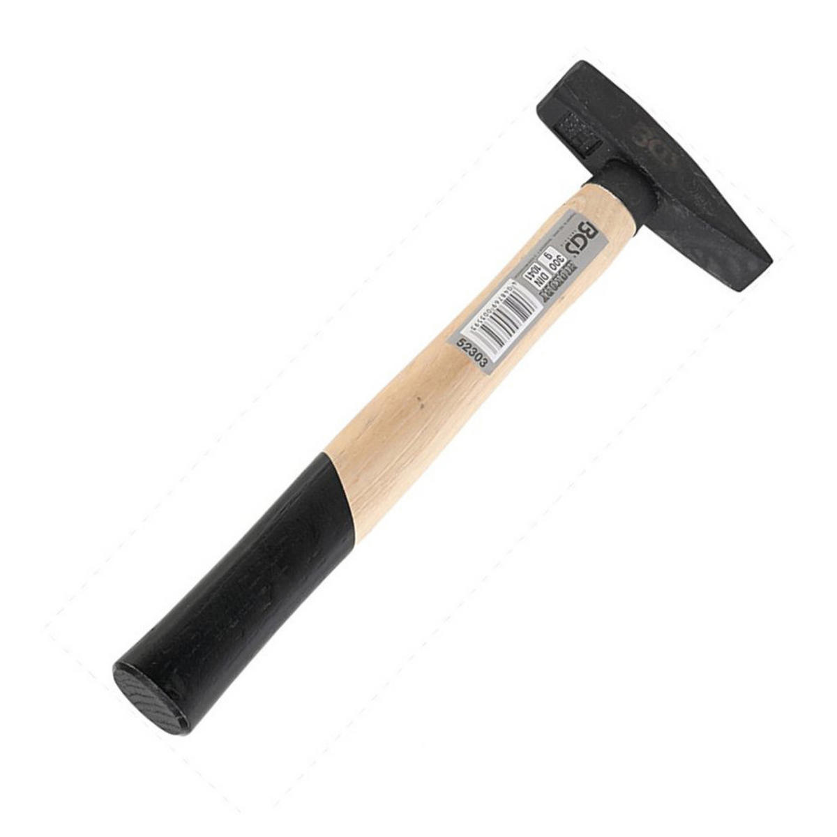 SCHLOSSERHAMMER, Hickory-Stiel, DIN 1041, 300 g - Multicolor, Kunststoff (317/106/30cm) - BGS technic