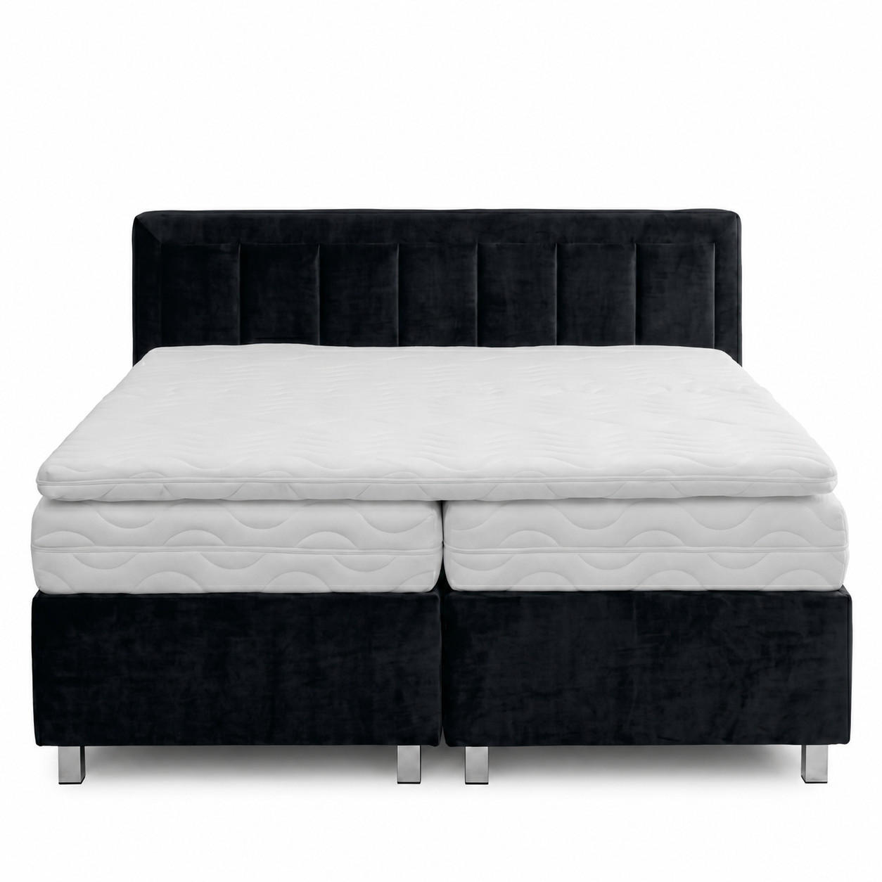 BOXBETT H3 Matratze 180x200 cm in Schwarz - Schwarz, Textil (180/200cm) - Home Collective