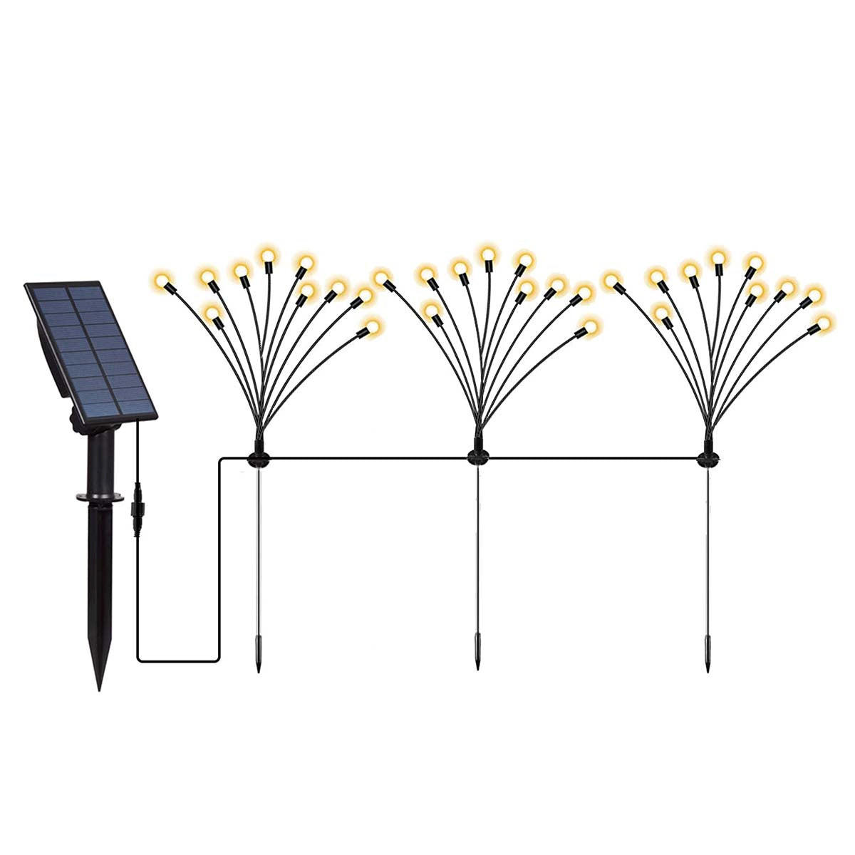 Lumisky Set Schwarz 8.5x10.5x40 cm