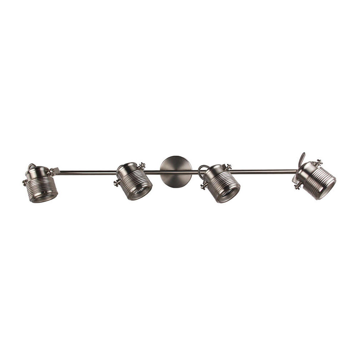 LED DECKENLEUCHTE Silber Matt - Silberfarben, Metall (74.5/18/10.5cm) - Wofi