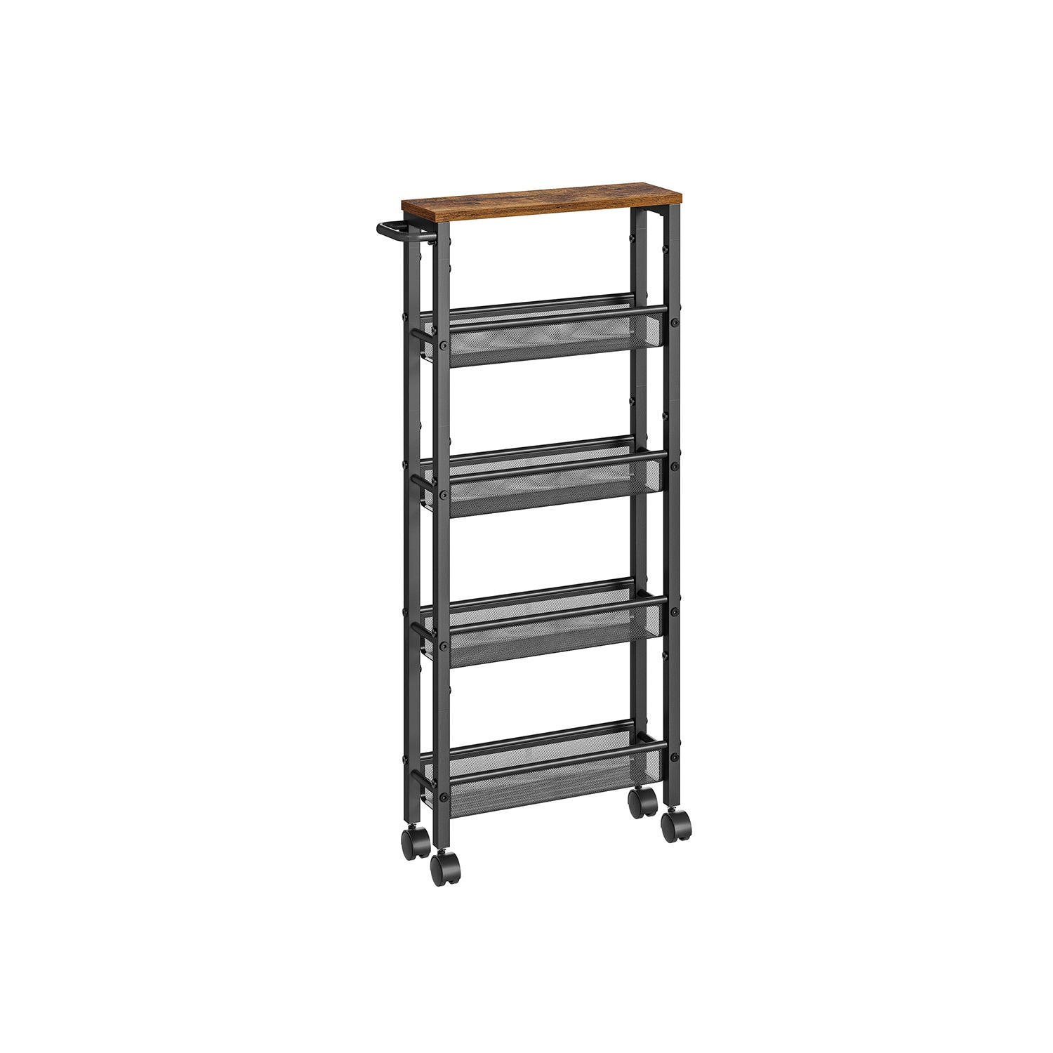 Hansiro Rollwagen Braun 45.4x99.6x13 cm