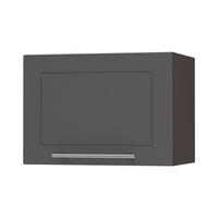 KÜCHENHÄNGESCHRANK Kvantum W4B/50 Graphit Matt / Lava Matt 50 / 32,5 / 36cm - Dunkelgrau/Graphitfarben, Holz/Holzwerkstoff (50/36/32.5cm) - Feldmann-Wohnen