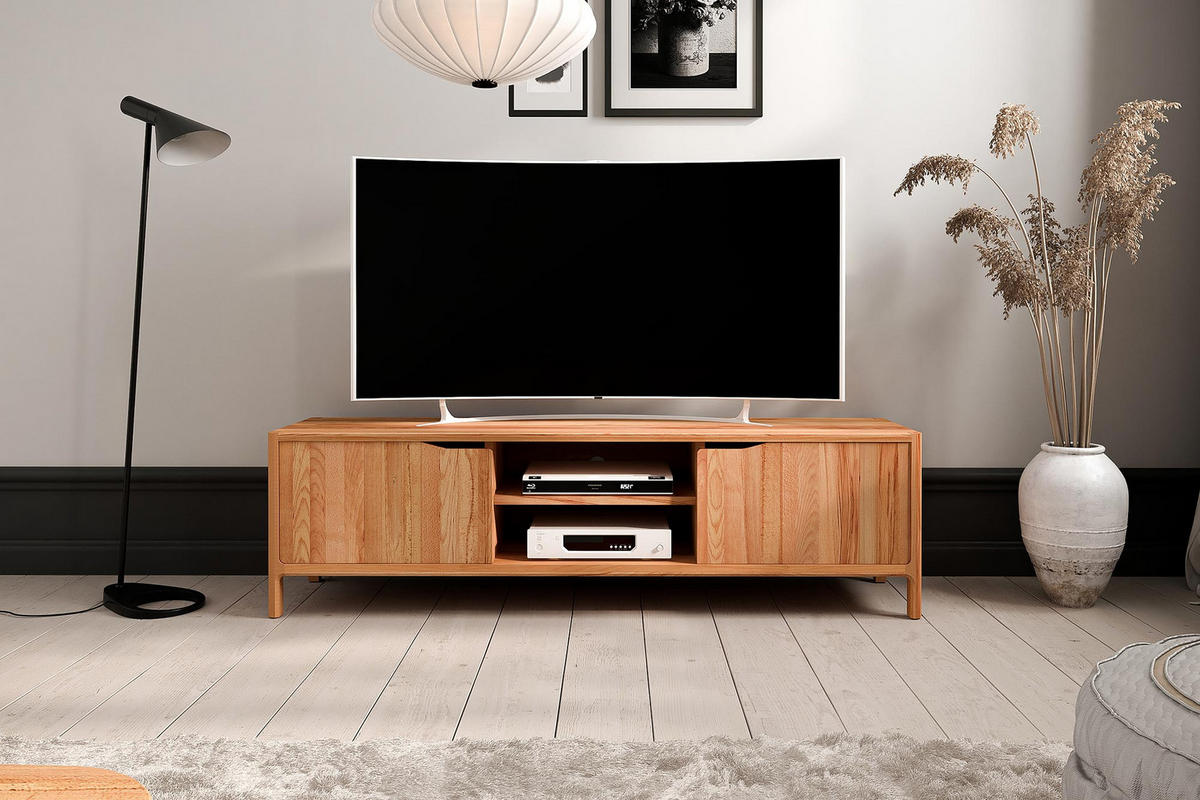 TV-SCHRANK PAUL Kernbuche - Kernbuche, Holz (160/48/50cm) - byoak