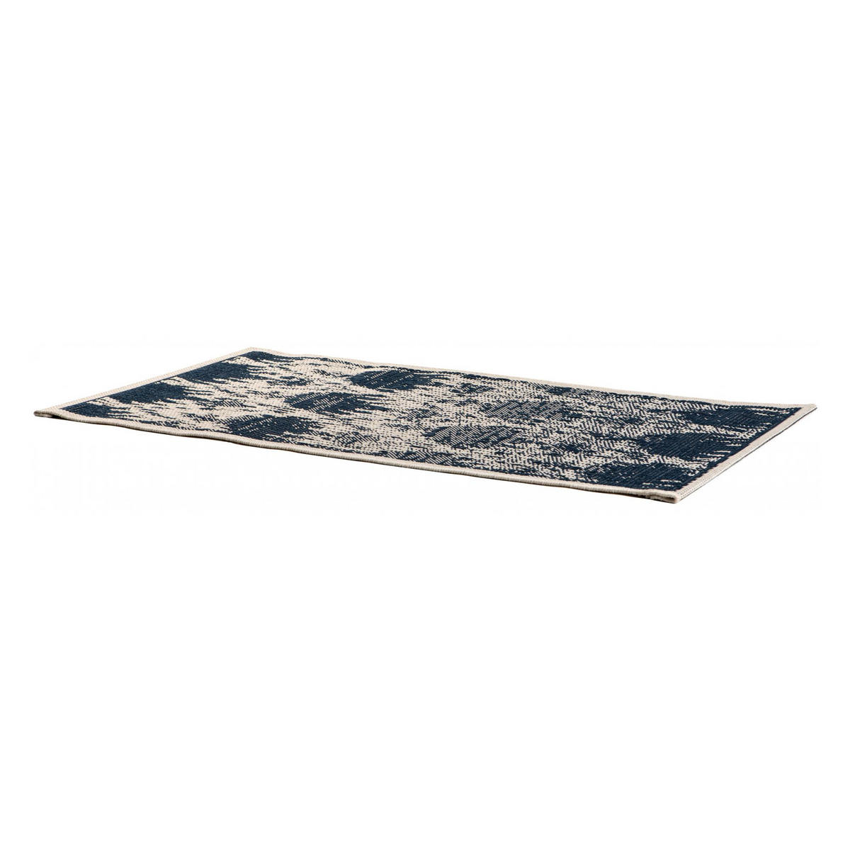 TEPPICH Tessa marine 60 x 110 cm - Dunkelblau, Textil (60/110cm) - Vivaraise