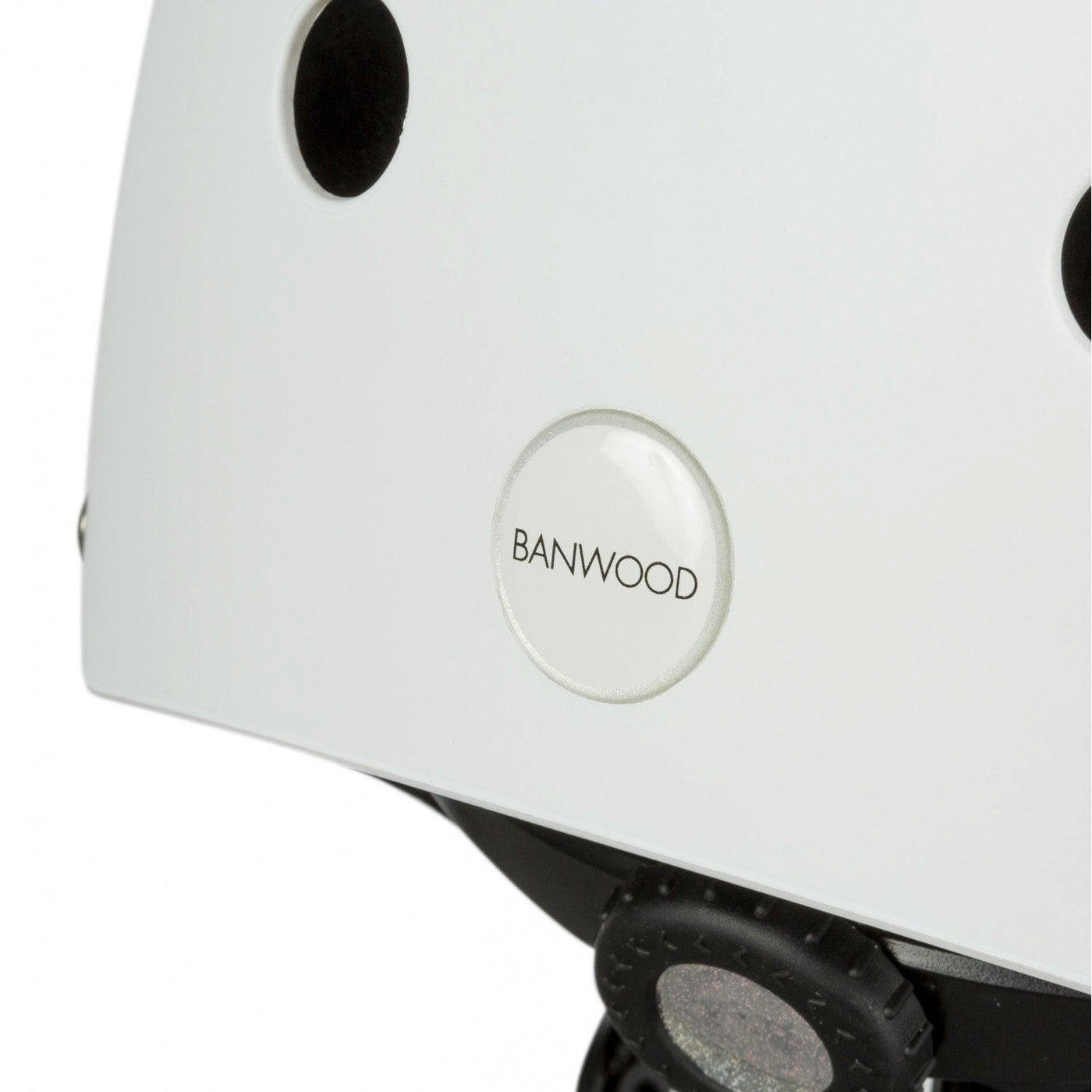 FAHRRADHELM für Kinder 3-7 Jahre, Weiss - Weiß, Kunststoff (21/24cm) - Banwood
