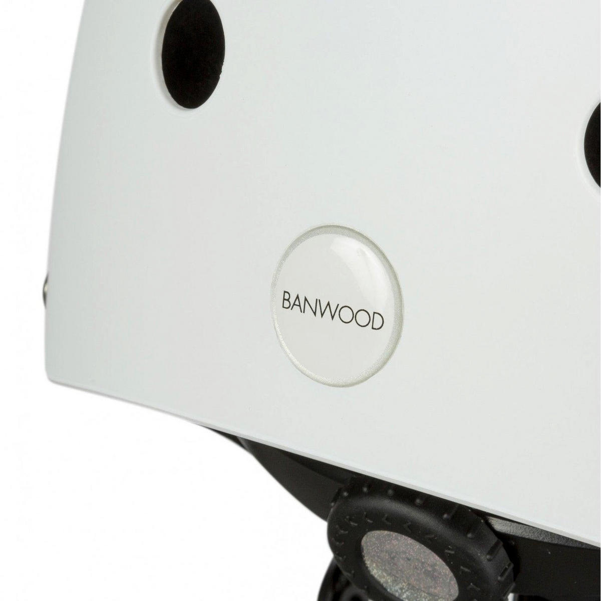 FAHRRADHELM für Kinder 3-7 Jahre, Weiss - Weiß, Kunststoff (21/24cm) - Banwood