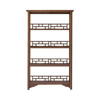 BÜCHERREGAL Ame Braun aus Ulme - Braun, Holz (86/144/35cm) - Tikamoon