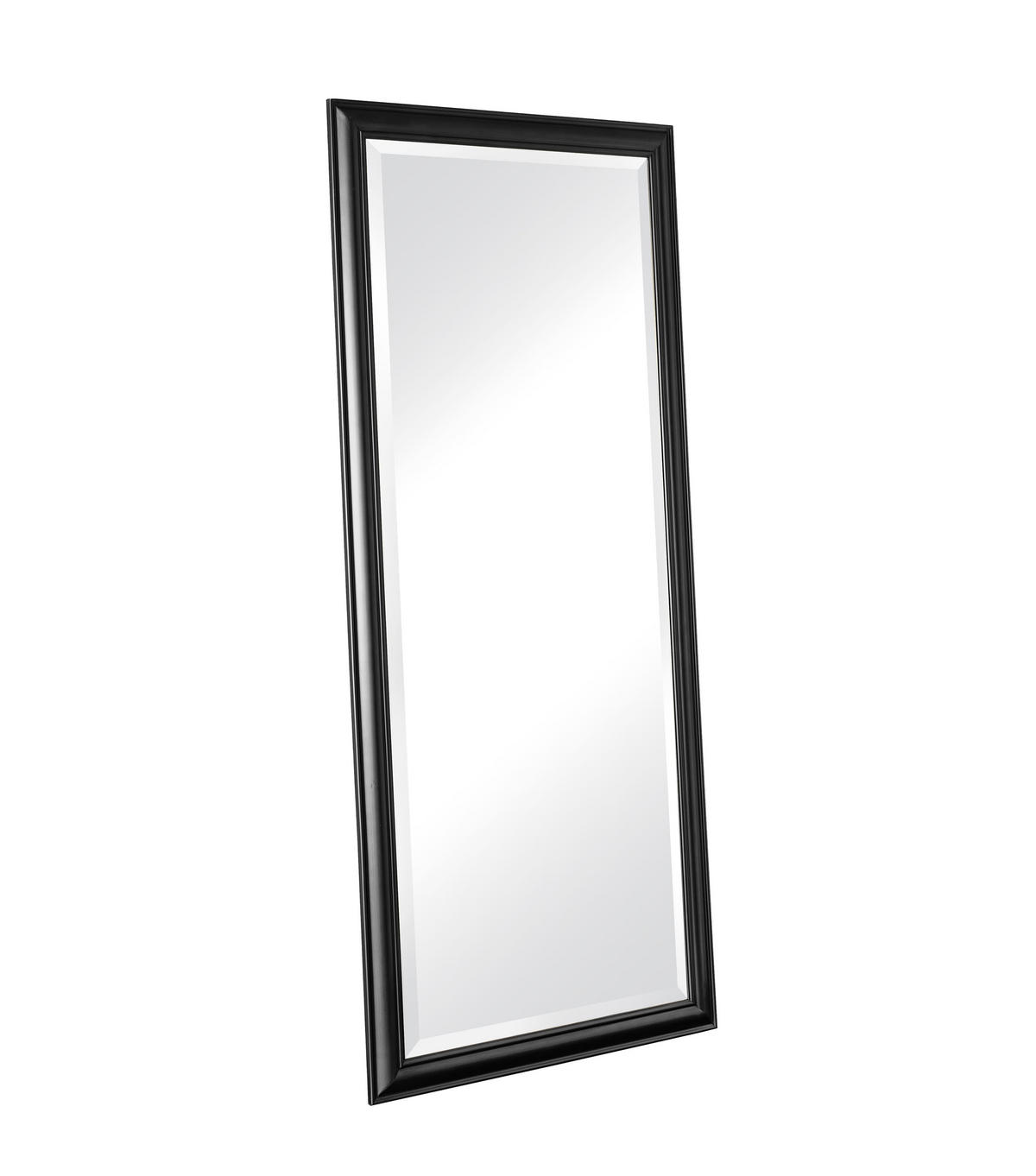 WANDSPIEGEL XL 180x80 cm, Schwarz, Holz - Schwarz, Holz (80/180/80cm) - dasmöbelwerk