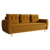 SCHLAFSOFA Palermo - Naturfarben/Braun, Holz/Textil (227/95/82cm) - MIRJAN24
