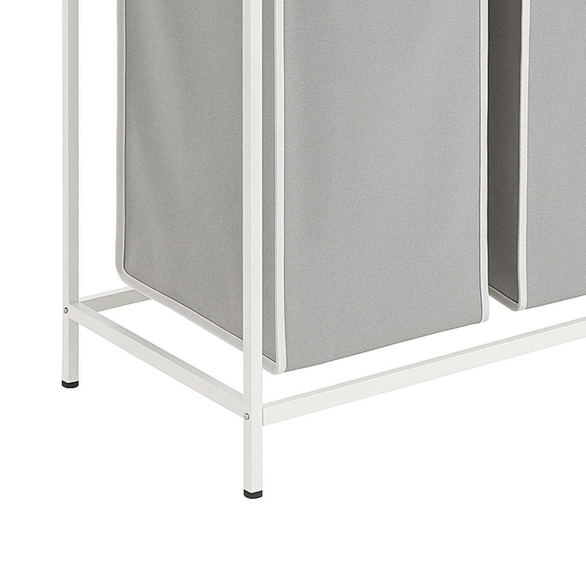 WÄSCHESAMMLER - Multicolor, Holzwerkstoff/Textil (92.5/72/33cm) - Relaxdays