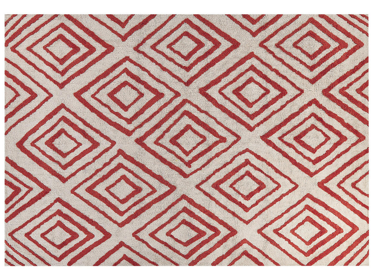 SHAGGY-TEPPICH Haskoy 230/160 cm - Weiß, Textil (160/230cm) - Beliani