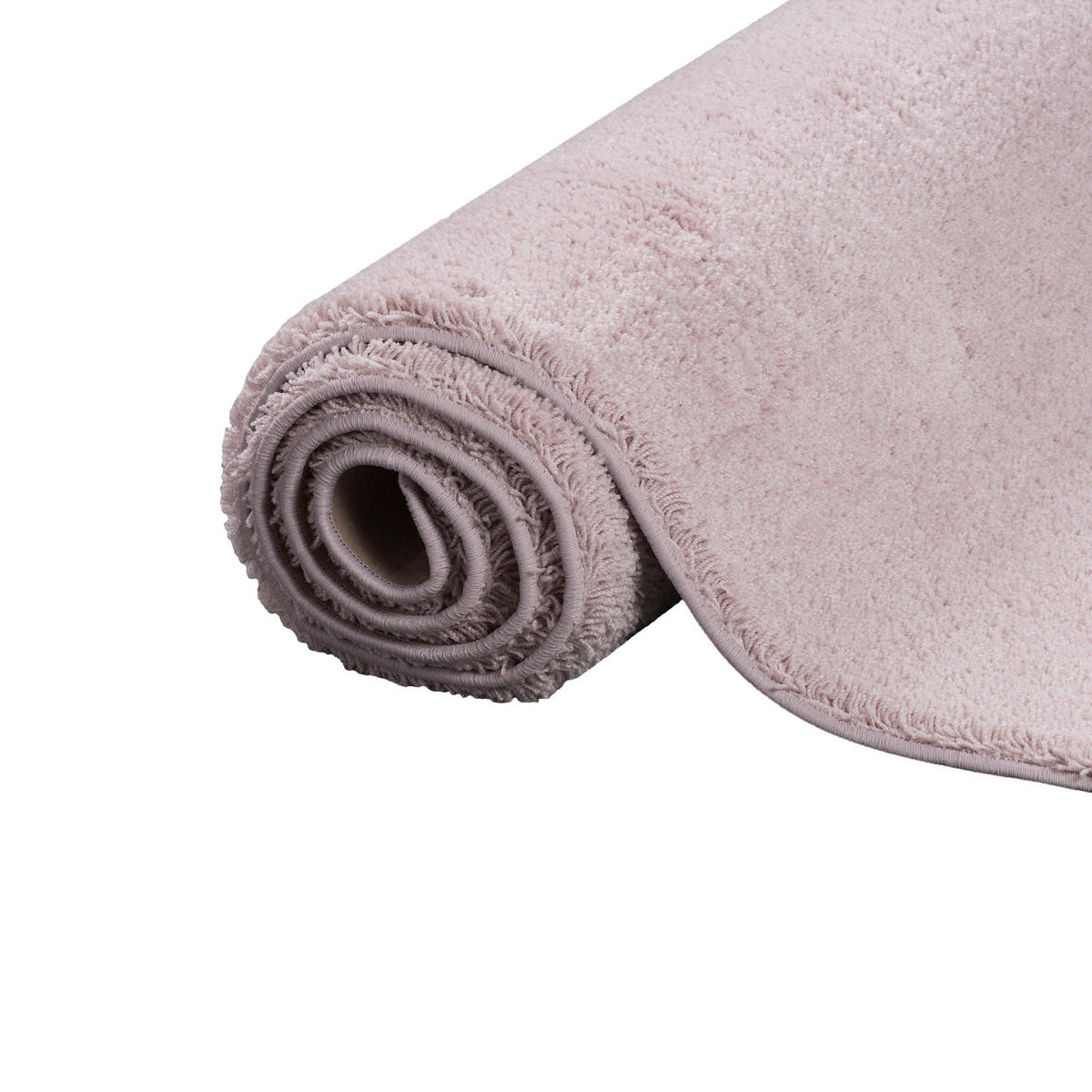 HOCHFLOR SHAGGY TEPPICH PALACE - Flieder, Textil (100/100cm) - Snapstyle