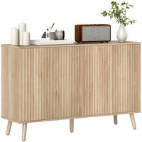 SIDEBOARD Eiche, 4 Türen, 120/35/77,5 cm - Eichefarben, Holz (120/77.5/35cm) - PANGIVO