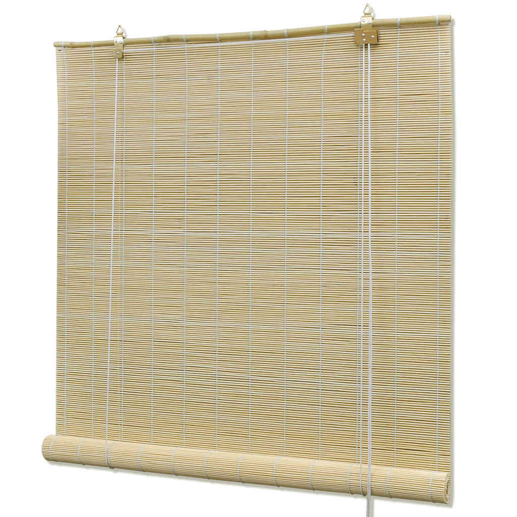 BAMBUSROLLO 80/160 cm Natur - Beige, Naturmaterialien (80/160cm) - vidaXL