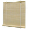 BAMBUSROLLO 80/160 cm Natur - Beige, Naturmaterialien (80/160cm) - vidaXL