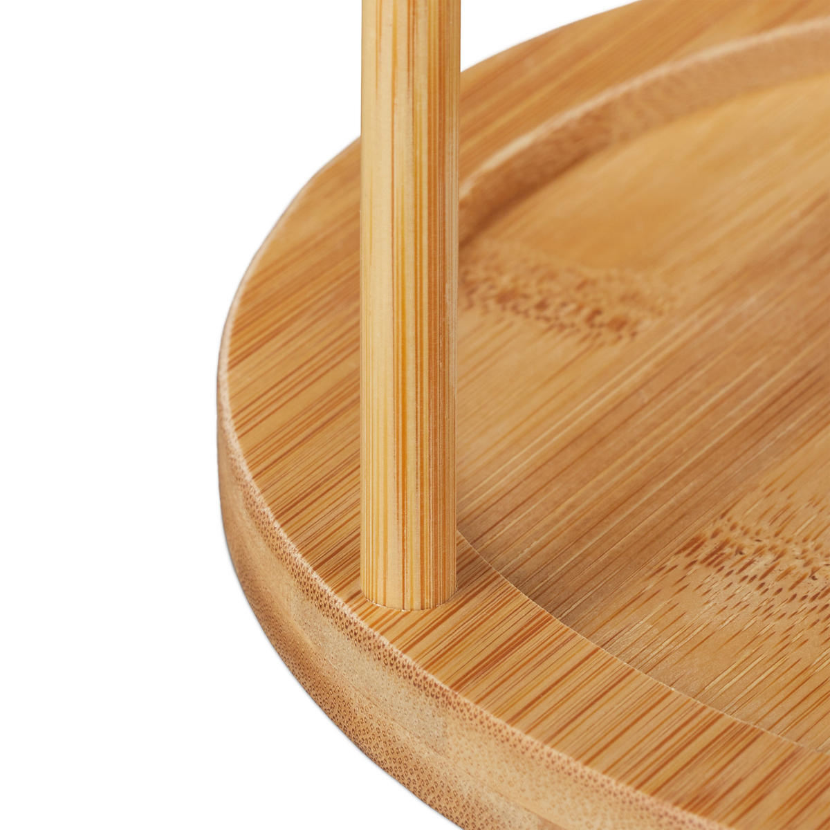 GEWÜRZREGAL - Hellbraun, Holz (20/22.5/20cm) - Relaxdays