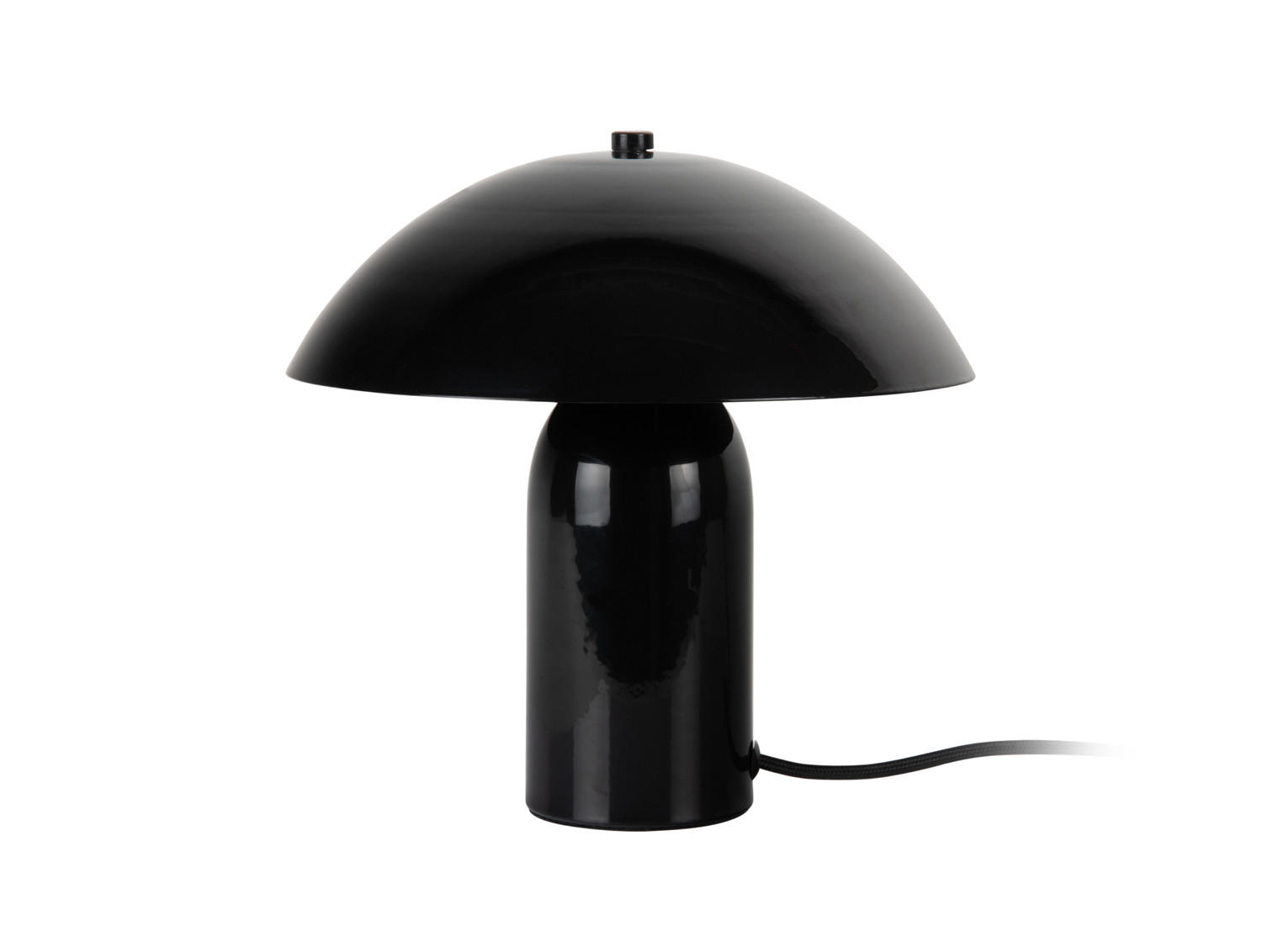 TISCHLAMPE Asuto Schwarz 24/24/23.5 cm - Schwarz, Metall (24/24/23.5cm) - Leitmotiv