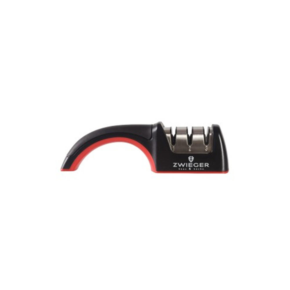 MESSERSCHÄRFER Rapid Schwarz 29.5/8/6 cm Kunstoff - Schwarz, Kunststoff - Mondex
