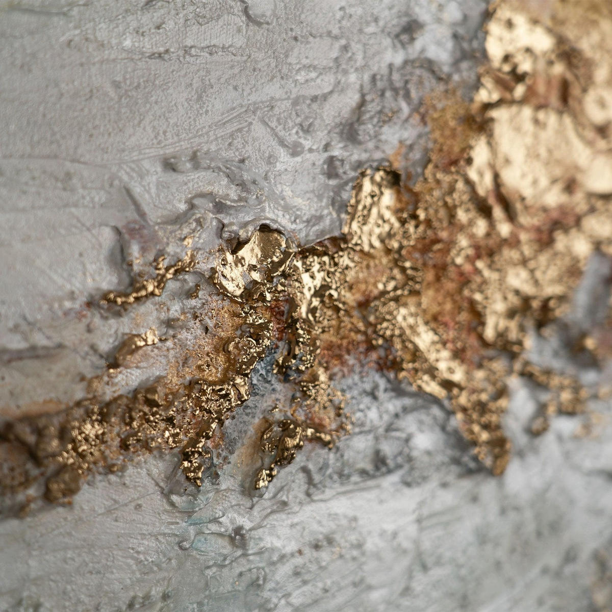GEMÄLDE Etherea auf Keilrahmen 80 cm - Multicolor, Holz (80/80cm) - YS-art gallery