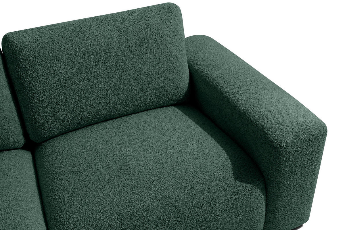 ECKSOFA LINKS ZUCCO, Grün - Grün, Holz/Holzwerkstoff (304/293cm) - KONSIMO®