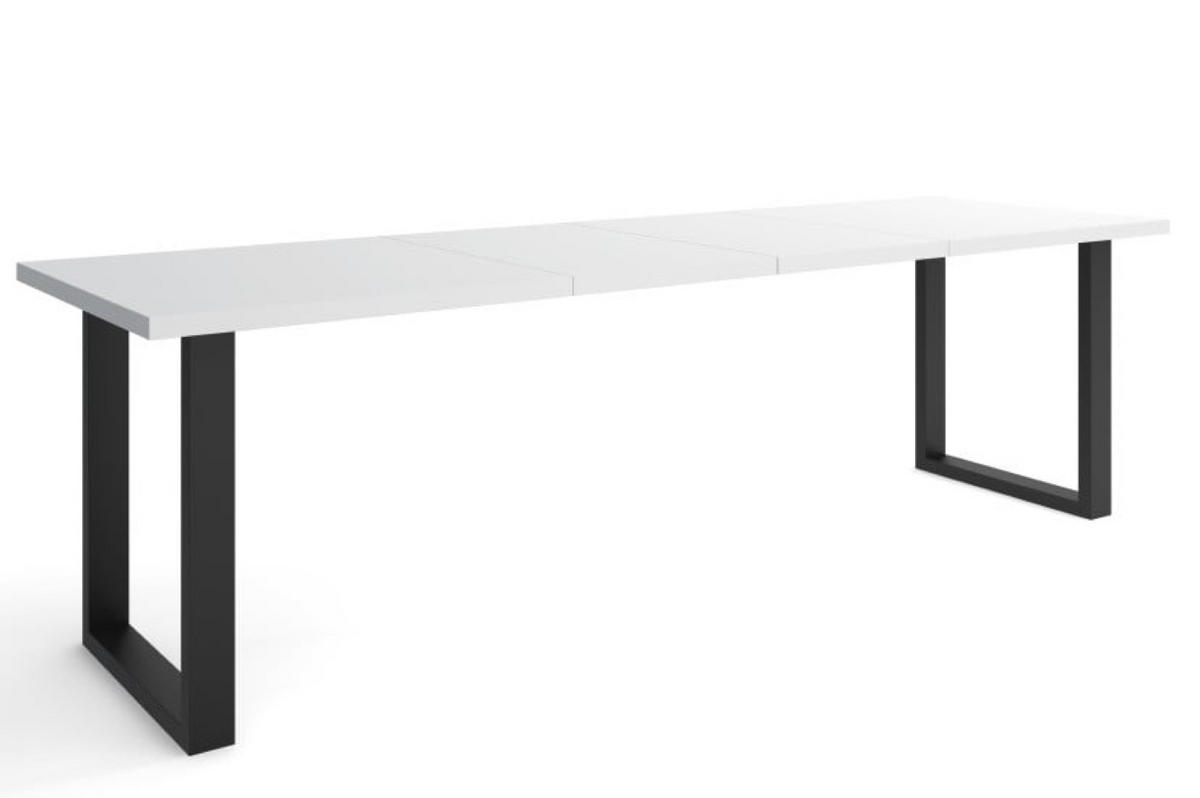TISCH Weiss 240 Ausziehbar - Weiß, Holzwerkstoff (140/80/76cm) - Sepro Meble