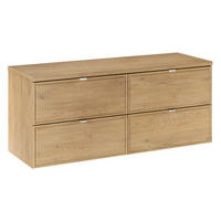 WASCHTISCHUNTERSCHRANK 120cm Elias Holz - Braun, Holzwerkstoff (120/52.2/46cm) - Petits-meubles