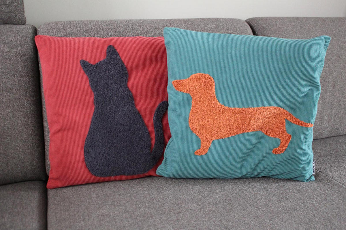 KISSENHÜLLE Pixie - Petrol, Textil (45/45cm) - Magma Heimtexx