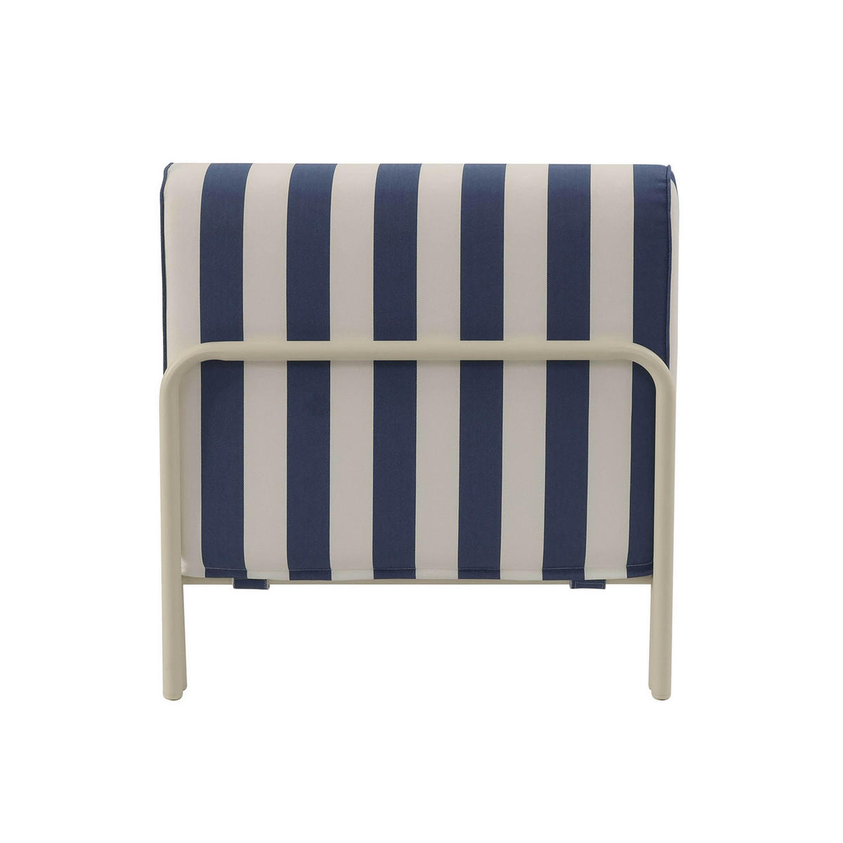 CHAISELONGUE, Pazifikblau - Blau, Textil (72/78/153cm) - Oviala