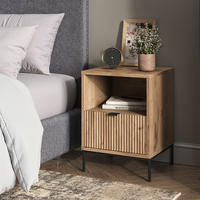 NACHTTISCH Eliza Viking Oak 40 x 55 cm mit 1 Schublade - Eichefarben, Holzwerkstoff (40/55/38.1cm) - Vicco