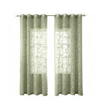 VORHÄNGE – Halbtransparent – Grün – 132 x 160 cm – 2er-Set - Grün, Textil (160/1/132cm)