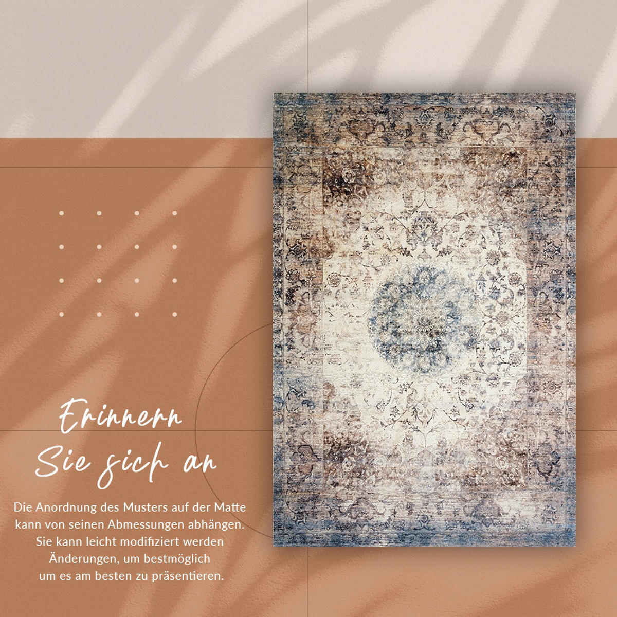 VINYL TEPPICH 80x120 cm Holzmaserung - Braun, Kunststoff (80/120cm) - TULUP