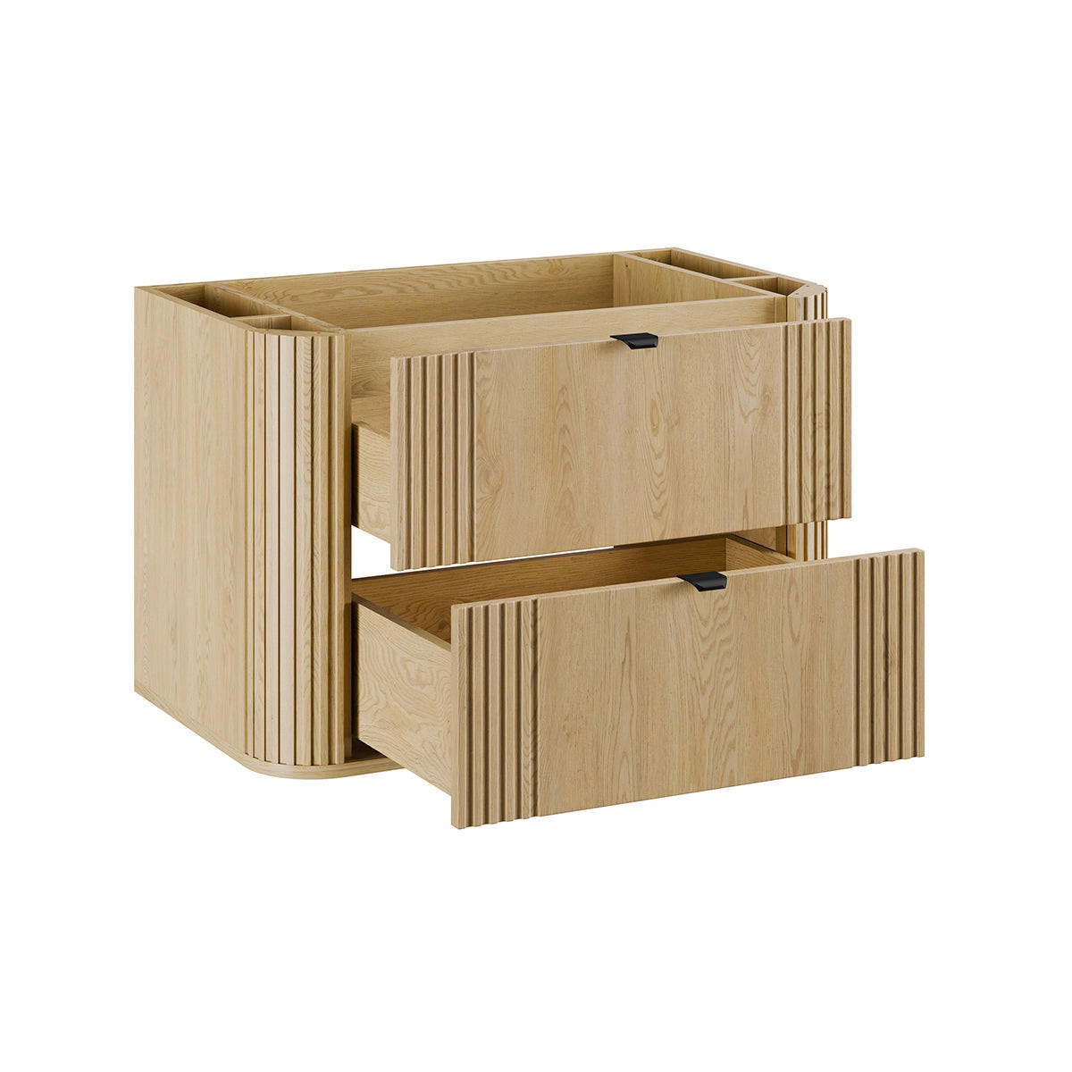 WASCHTISCH 80cm Mila Helle Eiche - Braun, Holzwerkstoff (80/52/46cm) - Petits-meubles