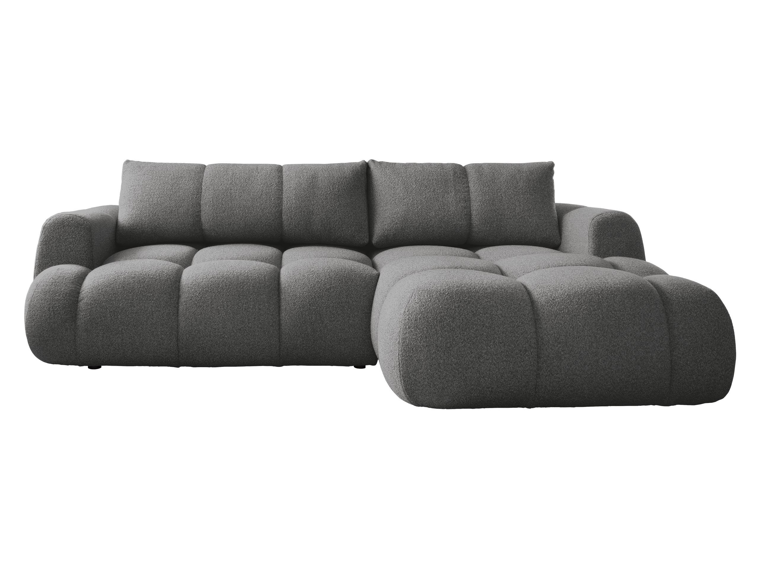 ECKSOFA Mitto, Seite: Rechts - Schwarz/Grau, Holz/Kunststoff (270/173cm) - MIRJAN24