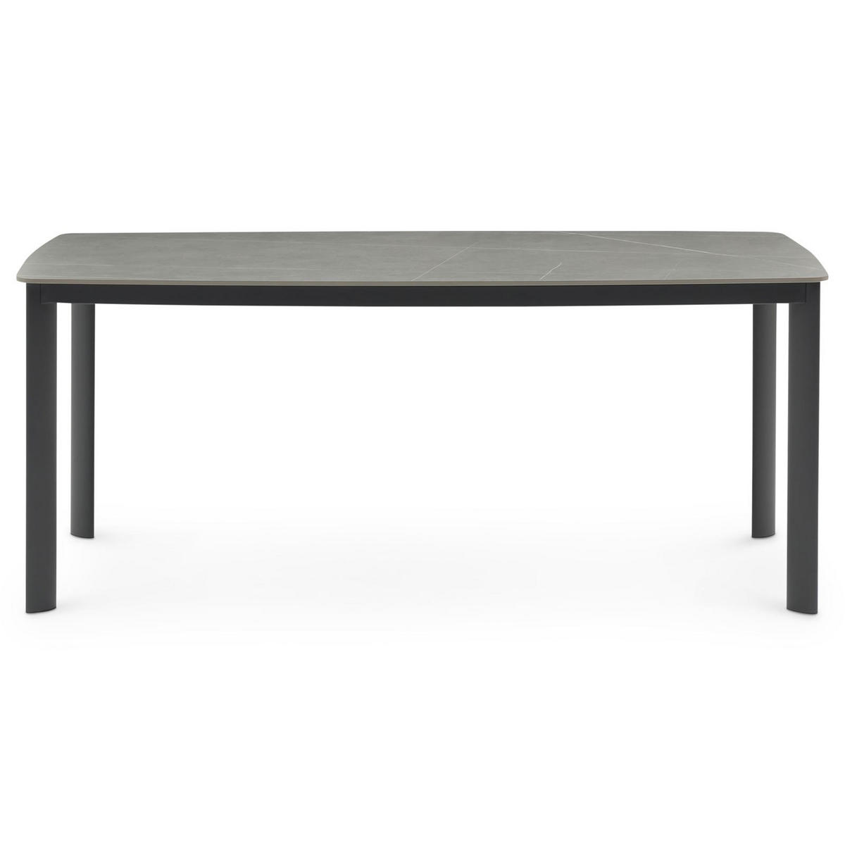 GARTENTISCH TAVOLO - Anthrazit, Metall (90/180/75cm) - IDIMEX
