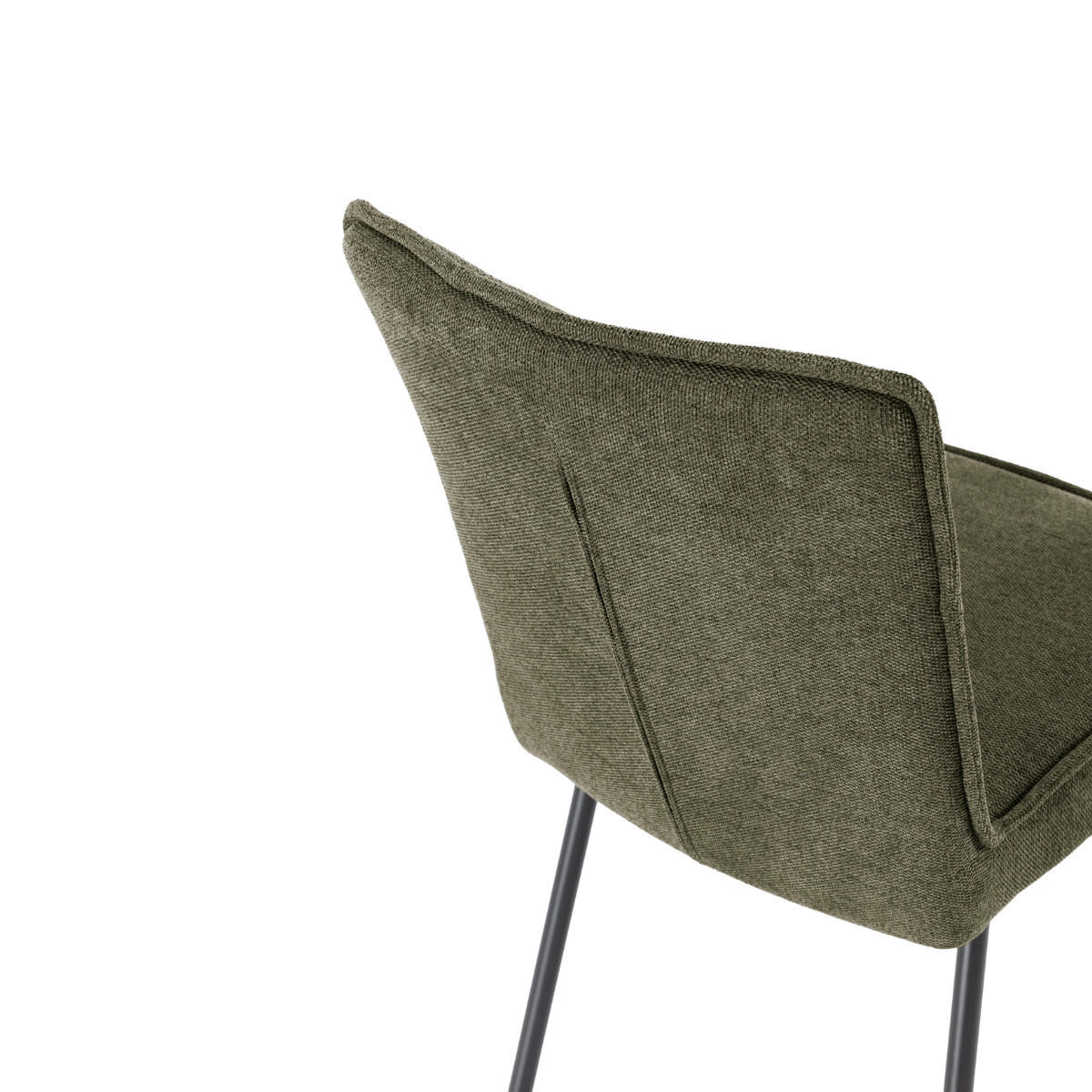 ESSZIMMERSTÜHLE STOFF 2er set 60/50,5/60 cm - Grün, Textil (60/50.5/53.5cm) - Calicosy