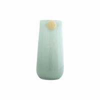 VASE Bolita Large Grün 16/16/32 cm - Grün, Glas (16/32cm) - Present Time