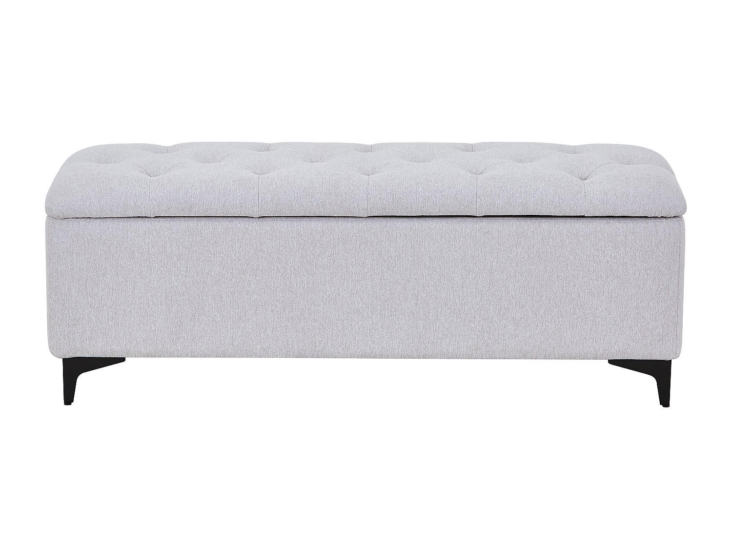 SITZBANK - 120 cm x 45 cm - Stoff - Beige - SABILO - Beige, Textil (120/44/45cm) - Vente-Unique