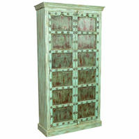 SCHRANK aus Holz 105x42x199 cm - Multicolor, Holz (105/199/42cm) - Wanderlust