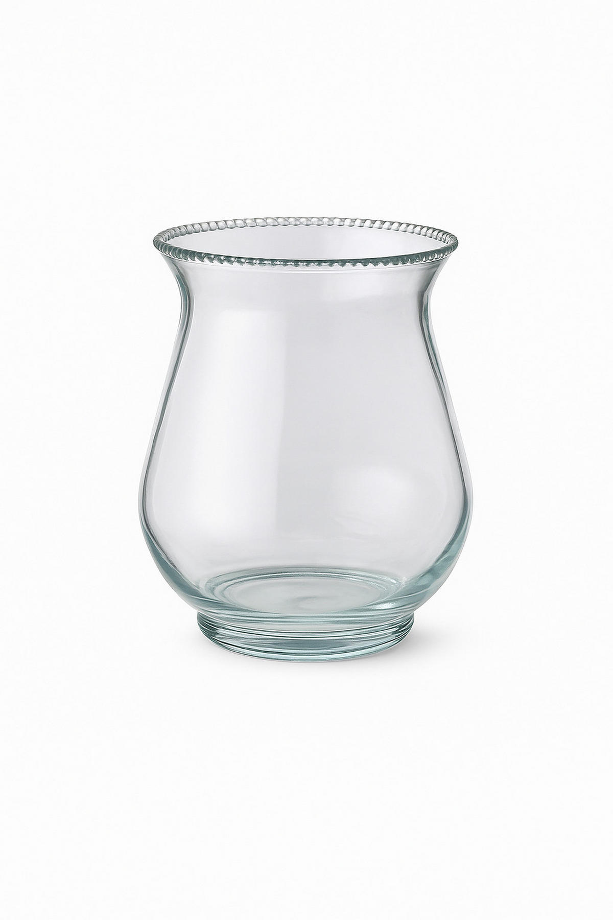 VASE Serenite Transparent 11,5x11,5xh16 cm Glas - Transparent, Glas (16cm) - Mondex
