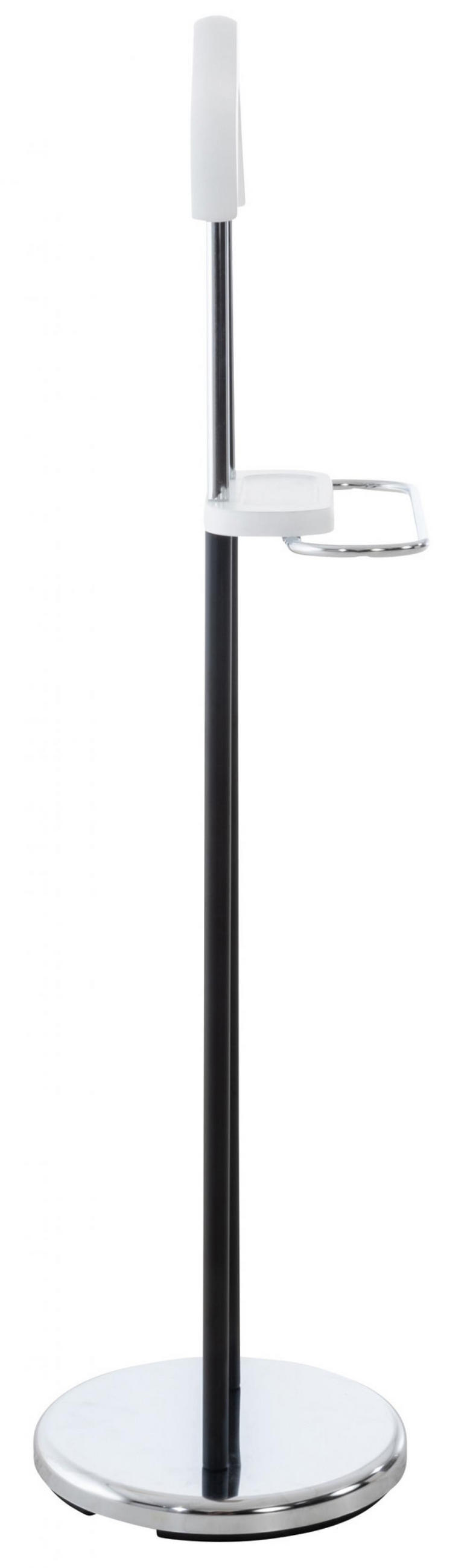 HERRENDIENER Metall weiß - Weiß, Metall (43/109/28cm) - CLP