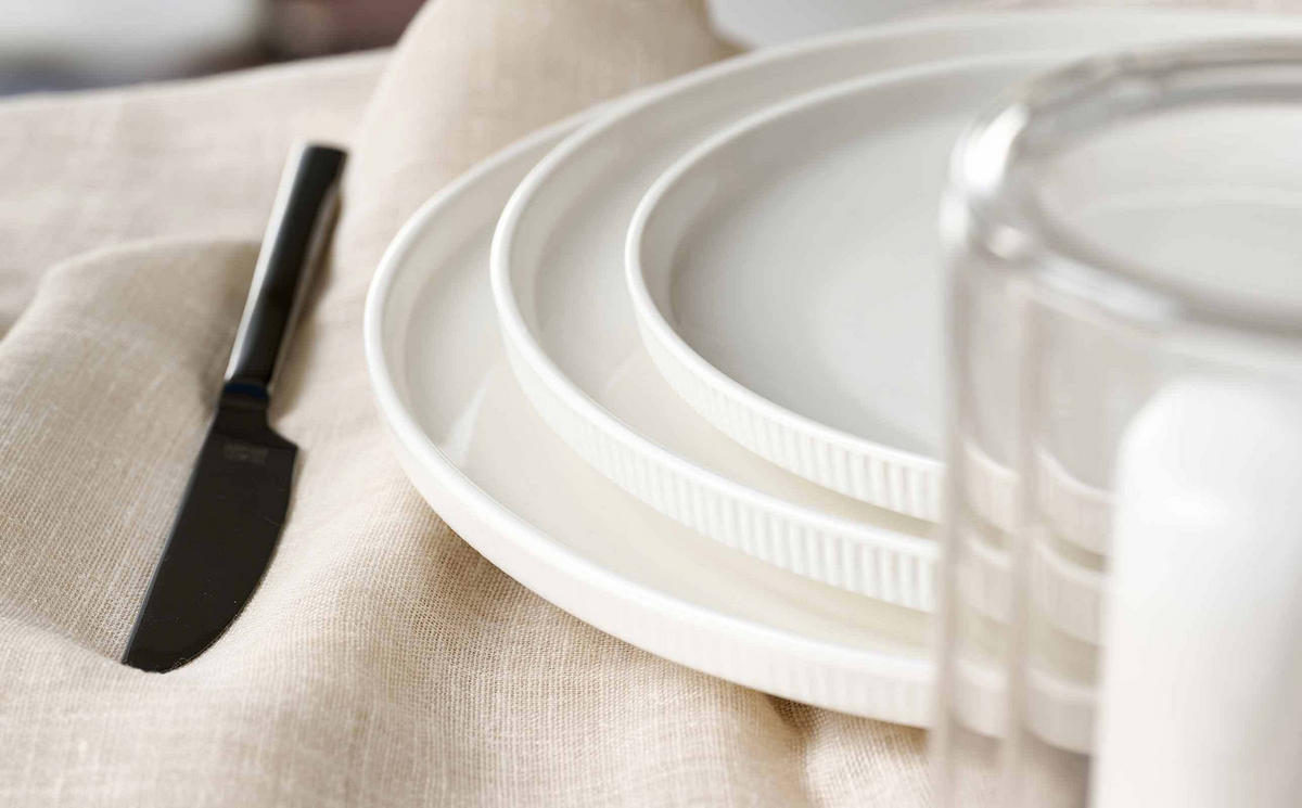 DESSERTTELLER Kelly weiß ø 21 cm 6er Set - Weiß, Keramik (21cm) - Ritzenhoff Breker