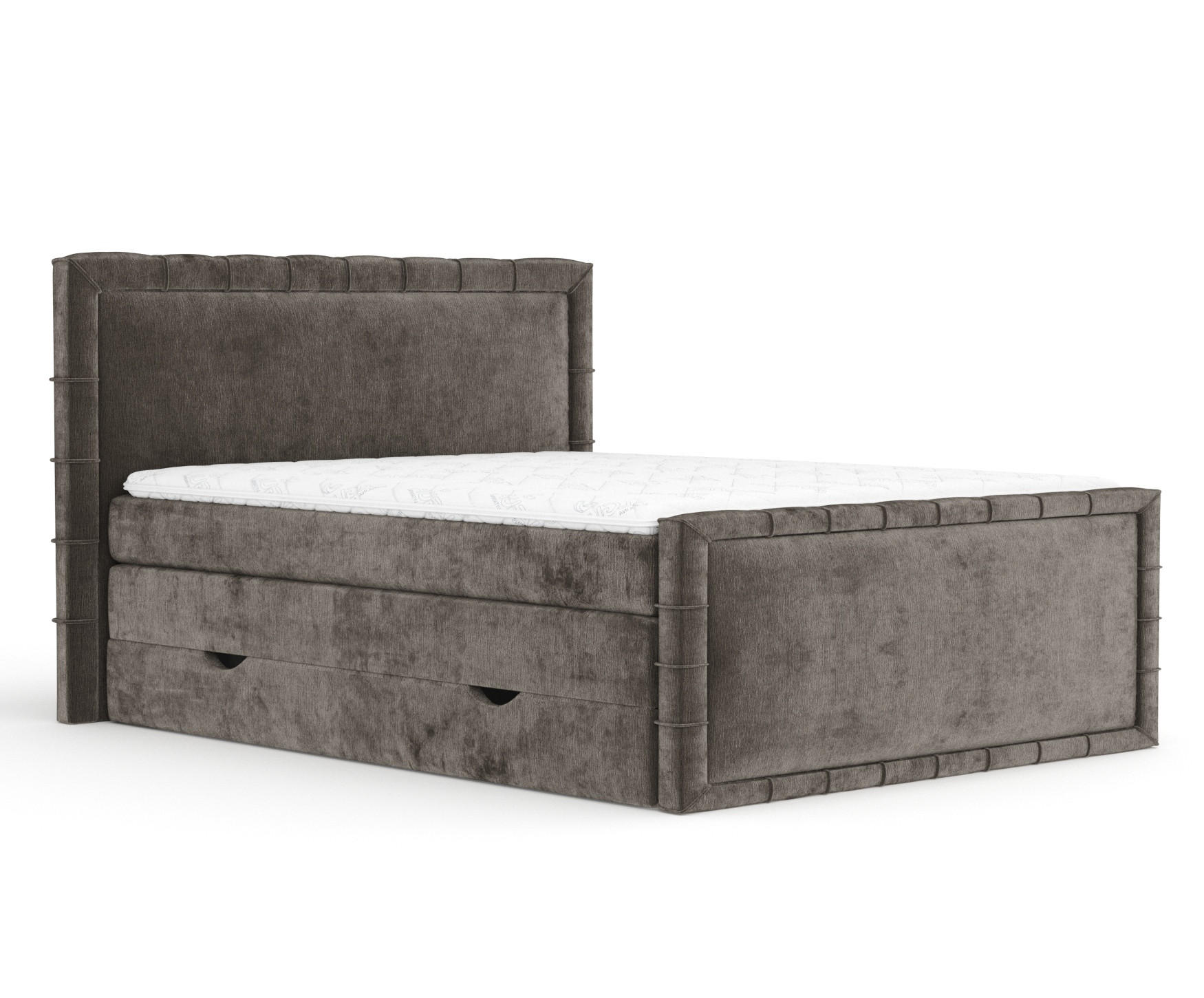Maison de Reve Boxbett Braun 200x200 cm