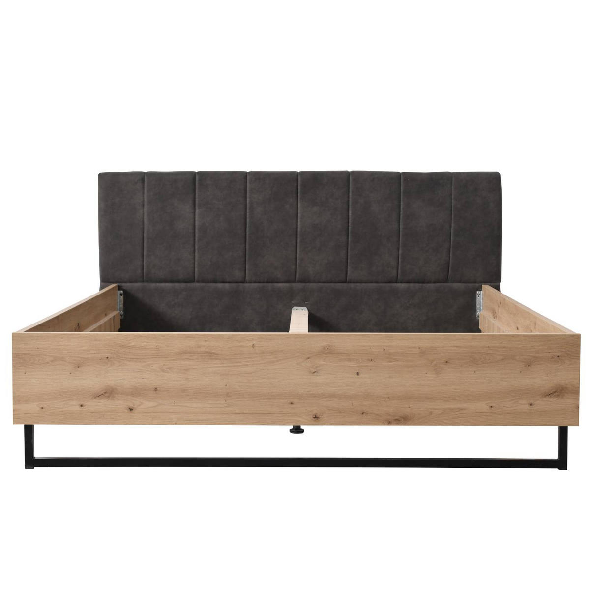 HOLZBETT Eiche 180/200 cm natur - Hellbraun, Holz (180/200cm) - Homestyle4u