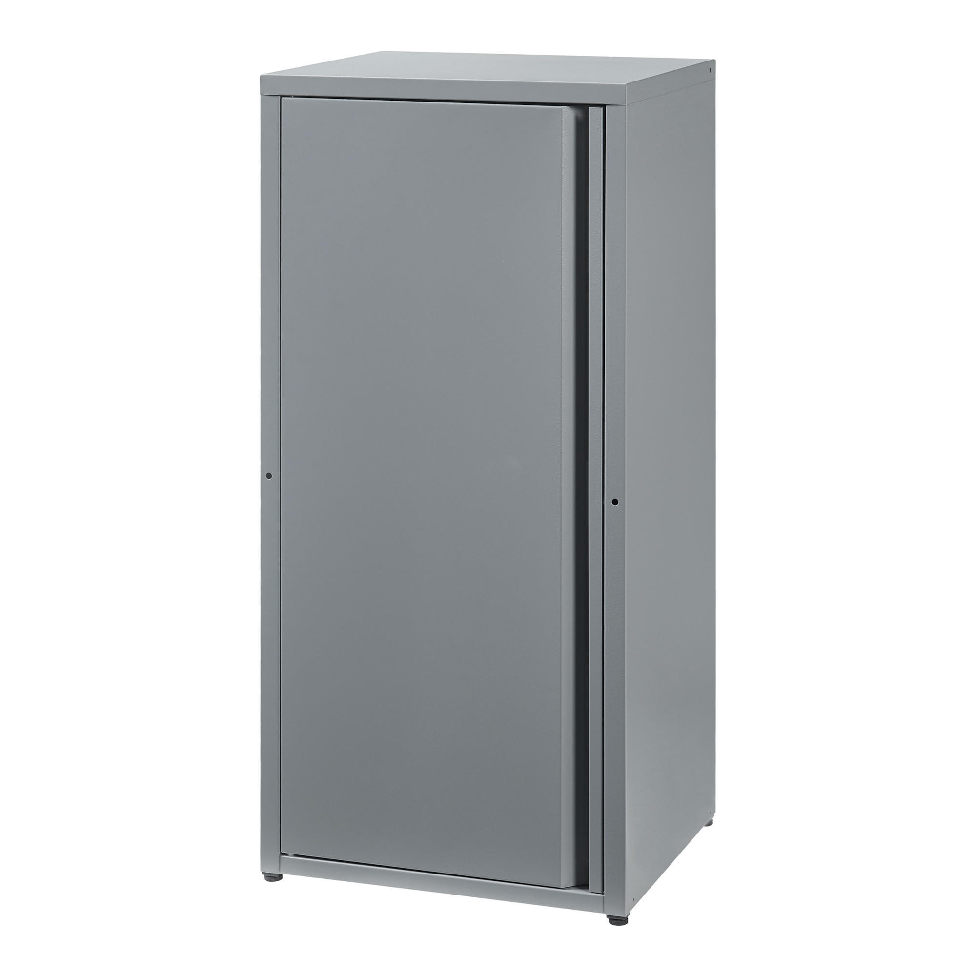 AKTENSCHRANK Burlöv - Grau, Metall (40/88/35cm) - [en.casa]