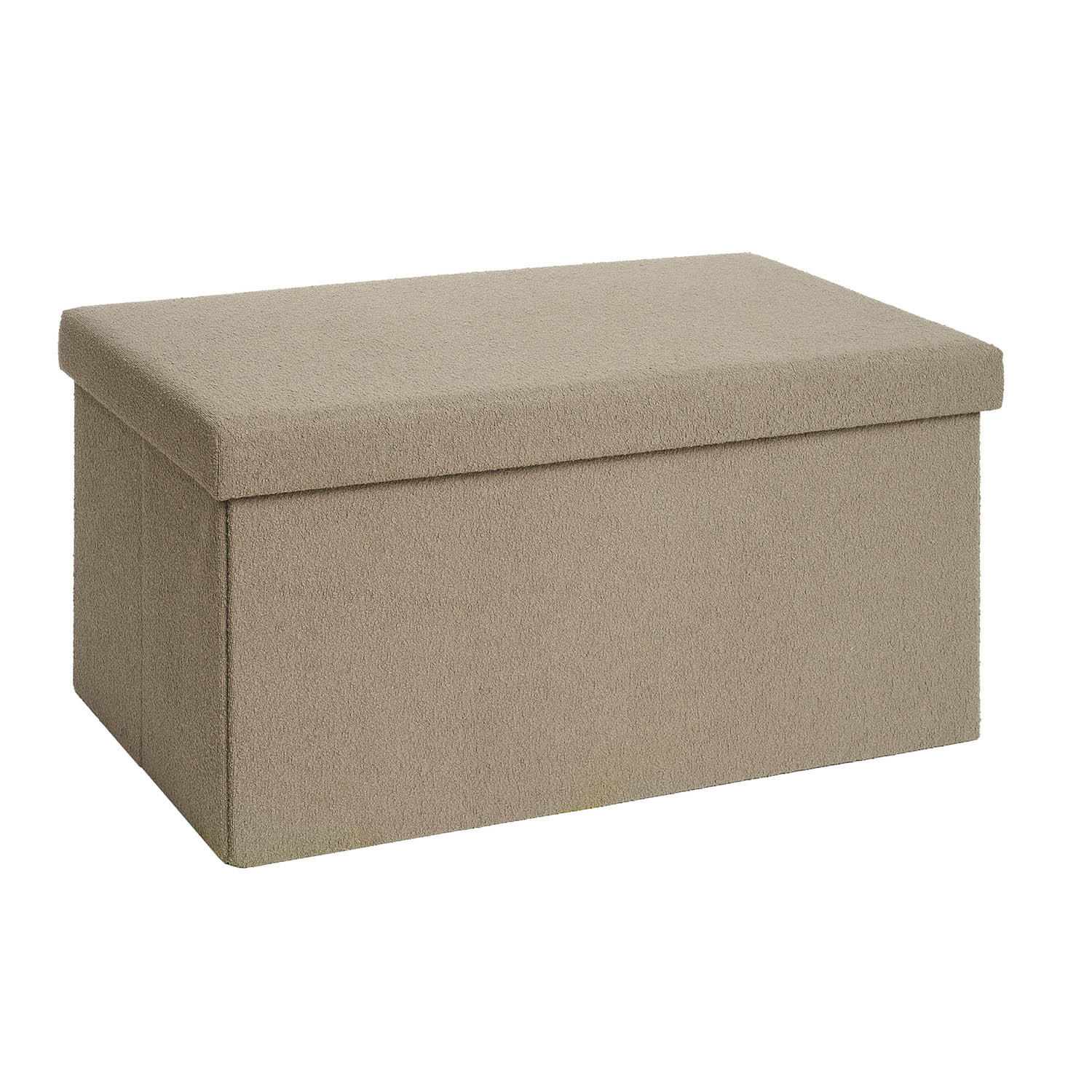 SITZBANK 76/38/38 cm, Taupe - Taupe, Kunststoff (38/38/76cm) - Blumtal
