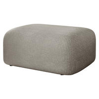 POLSTERHOCKER Piano - Hellgrau/Schwarz, Holz/Kunststoff (70/38/55cm) - MIRJAN24