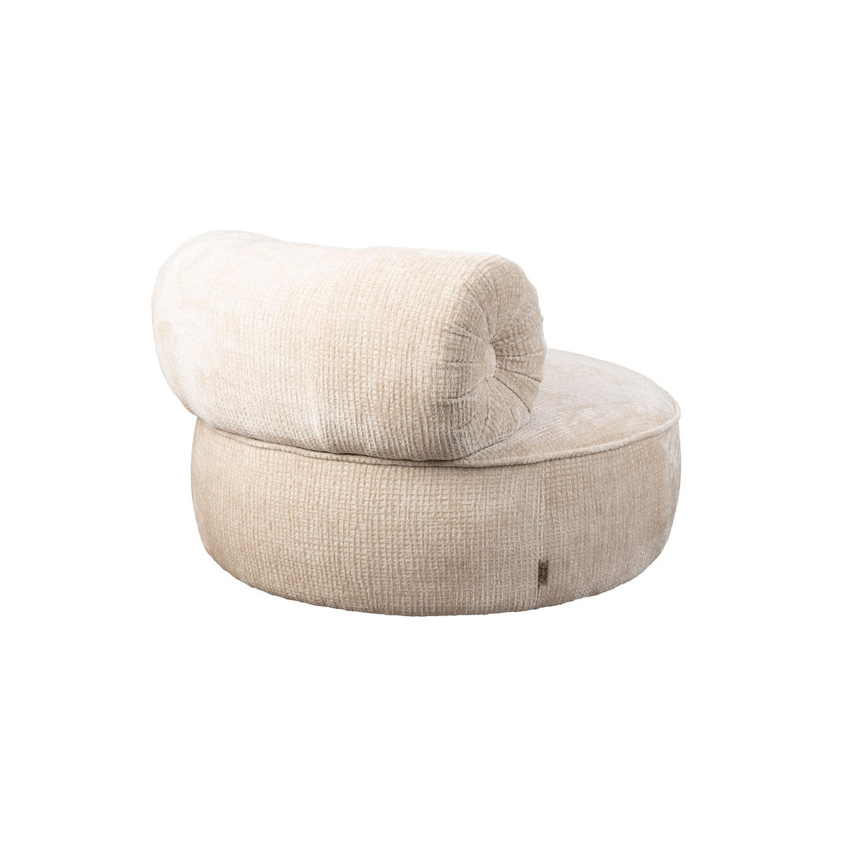SESSEL Tilbury Beige - Beige, Textil (100/73/100cm) - Dutchbone