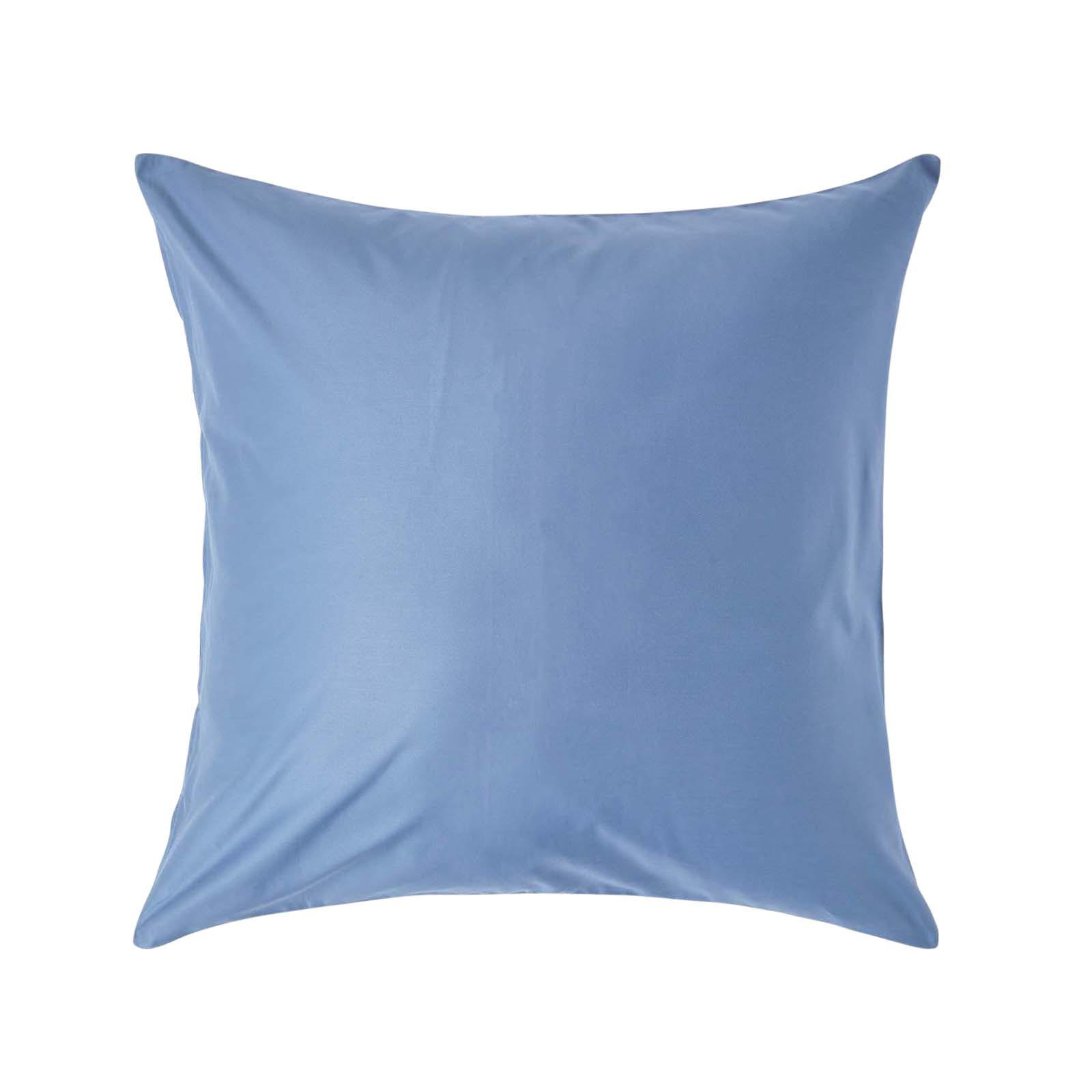 Homescapes Kissenbezug Blau 60x60 cm