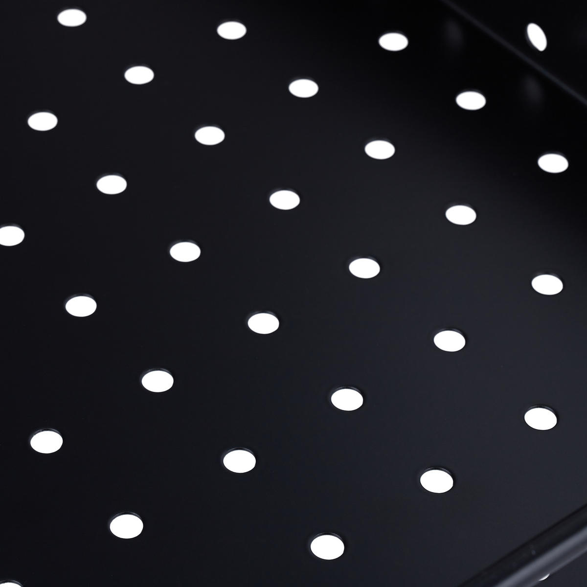 BEISTELLTISCH - Schwarz, Holzwerkstoff/Metall (35/45/55cm) - Relaxdays